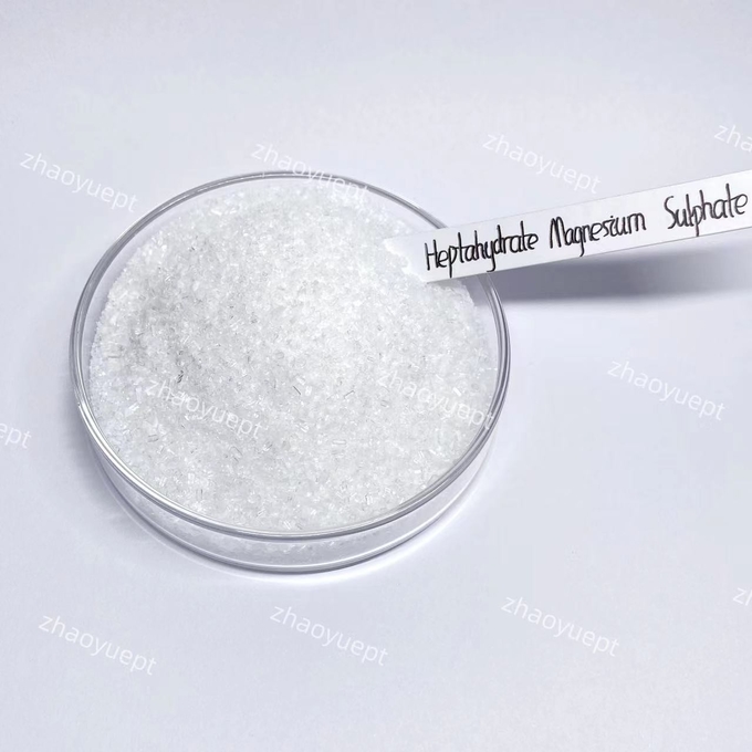 CAS 10034-99-8 Επταυδρογόνο θειικό μαγνήσιο 99% Βιομηχανικό MgSO4 · 7H2O 0